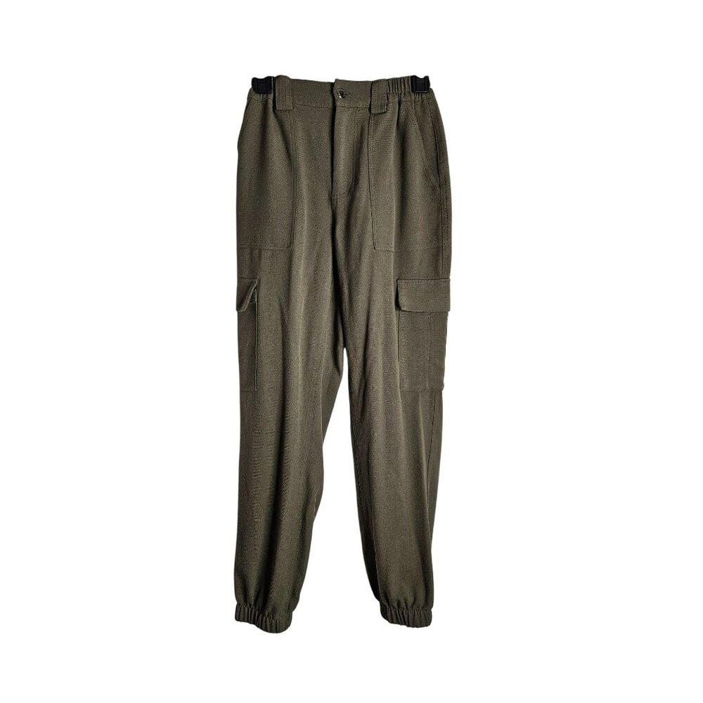 BP. Green Cargo Jogger Grunge Utility Stretchy Women Pants Size S